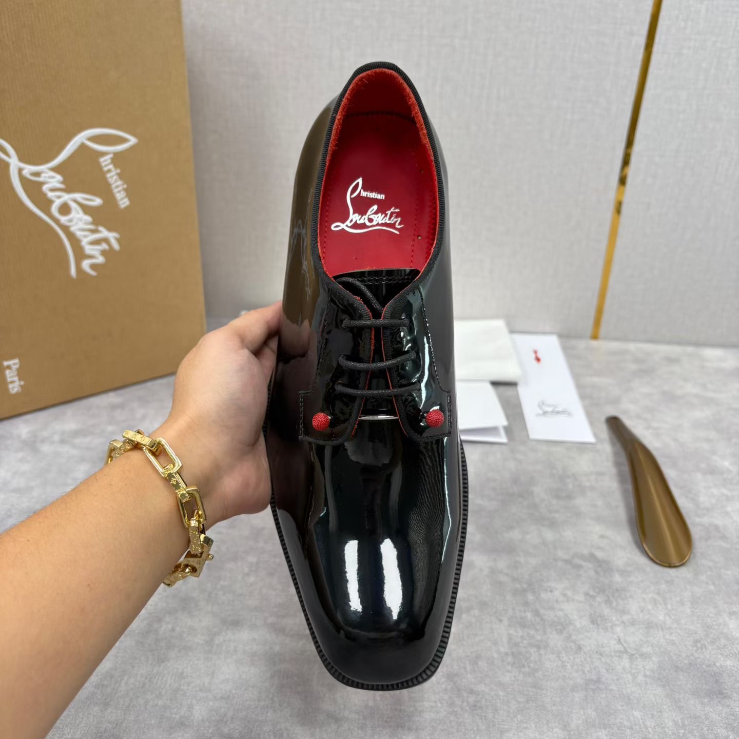 Cistian Louboutin shoe